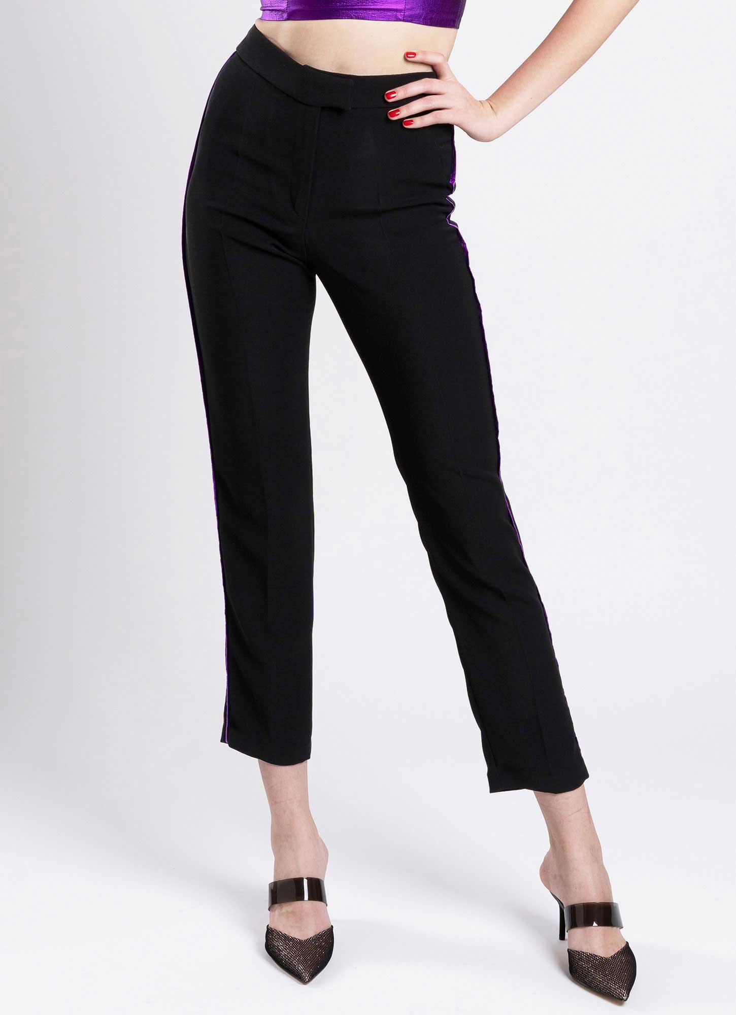 pants with stripe down side